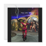 ANDROID BALLET,black red Personalized Announcement