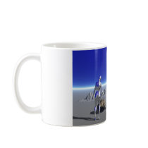 Android on the Blue Planet Coffee Mugs