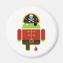 Android Pirate - Andy Magnets