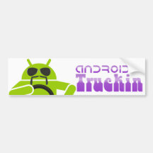 Android Truckin, Android bumper sticker