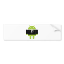Android Tux Bumper Sticker