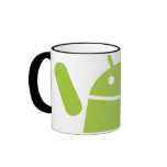 Android Waving Coffee Mug