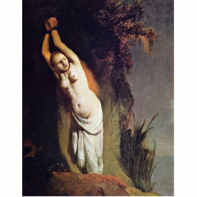 Andromeda. By Rembrandt Van Rijn  (Best Quality) Photo Sculpture by Artcollection