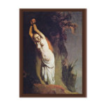 Andromeda. By Rembrandt Van Rijn  (Best Quality) Post Card