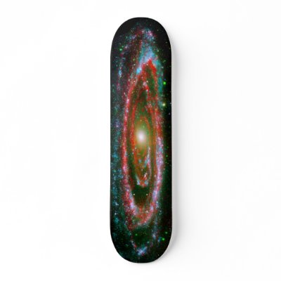 Andromeda Galaxy Skateboards by ZephyrusBooks