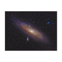 Andromeda Galaxy Taken with Hydrogen Alpha Filter Post Cards