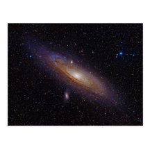 Andromeda Galaxy Taken with Hydrogen Alpha Filter Post Cards