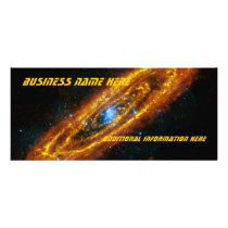 Andromeda's Stars 2012 Calendar Business Rack Card