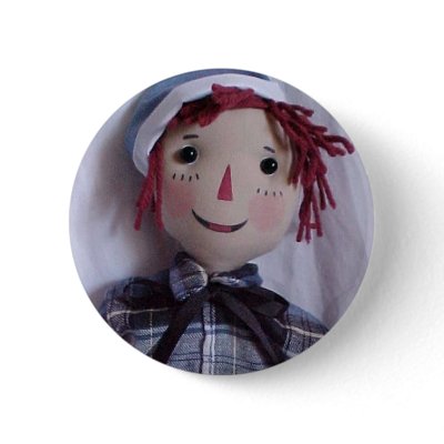 Andy Doll Button by disgustedcats
