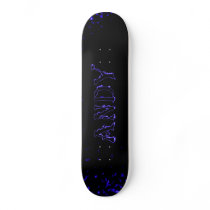 andy lightning star laser custom skateboard deck