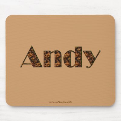 Andy Name-Branded Gift Item Mousepads by NameBrandGifts