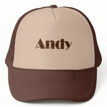 Andy Name-Branded Personalised Fashion Hat