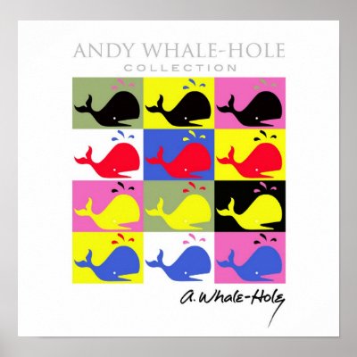 Andy Whale-Hole™_12 panel poster/print by Artful_Animalz