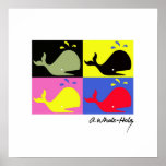 Andy Whale-Hole™_4 panel signed poster/print