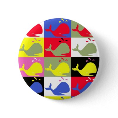 Andy Whale-Hole™_Button by Artful_Animalz