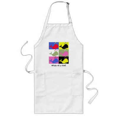 Andy Whale-Hole™_"Whale of a Chef" Aprons by Artful_Animalz