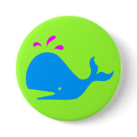 Andy Whale Singletons_aqua,magenta on green buttons
