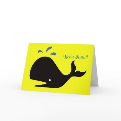 Andy Whale Singletons_black,blue on yellow by Artful_Animalz