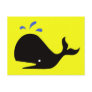 Andy Whale Singletons_black,blue on yellow