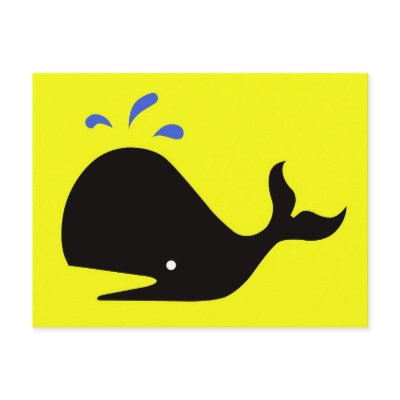 Andy Whale Singletons_black,blue on yellow by Artful_Animalz