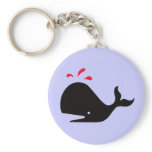 Andy Whale Singletons_black,red on lavender keychains