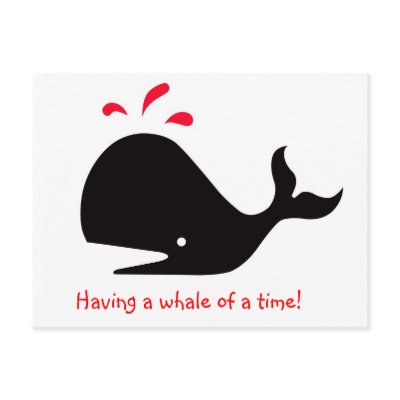 Andy Whale Singletons_black,red on white by Artful_Animalz