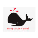 Andy Whale Singletons_black,red on white postcards