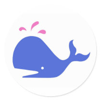 Andy Whale Singletons_blue,pink on white