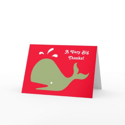 Andy Whale Singletons_green,white on red by Artful_Animalz