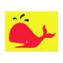 Andy Whale Singletons_red,black on yellow