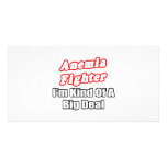 Anemia Fighter...Big Deal Custom Photo Card