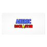 Anemic Rock Star Personalized Photo Card