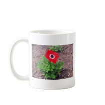 Anemone, (Anemone Coronaria) flowers Coffee Mug