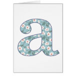 Anemone Flower A Card