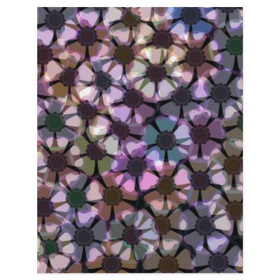 anemone flower pattern by fotowino