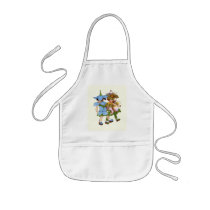 Anemones and Bluets Aprons