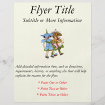 Anemones and Bluets flyers