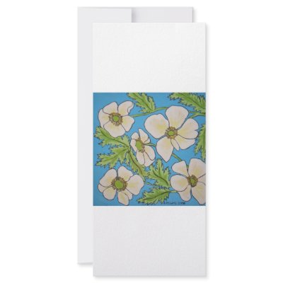 Anemones Full Color Rack Card by aixie1975