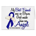 Angel 2 Best Friend Colon Cancer Cards
