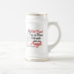 Angel 2 Best Friend Lung Cancer Mugs
