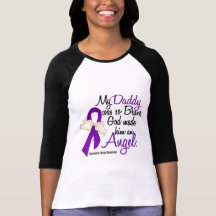 Angel 2 Daddy Pancreatic Cancer Tees