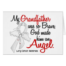 Angel 2 Grandfather Lung Cancer Cards