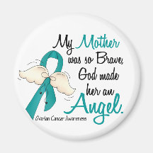 Angel 2 Ovarian Cancer Mother Magnets