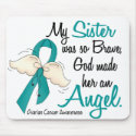 Angel 2 Ovarian Cancer Sister mousepads