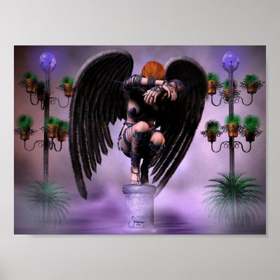 Angel All Alone Posters by TexasGal