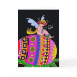 Angel and a Pysanka, Ukrainian Folk Art Cards
