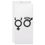 angel and devil icon customized rack card