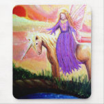 Angel and Unicorn mousepads