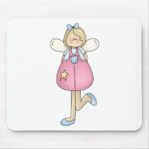 Angel Antics · Angel · Pink Mouse Mats