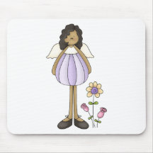 Angel Antics · Angel · Purple Mousemats